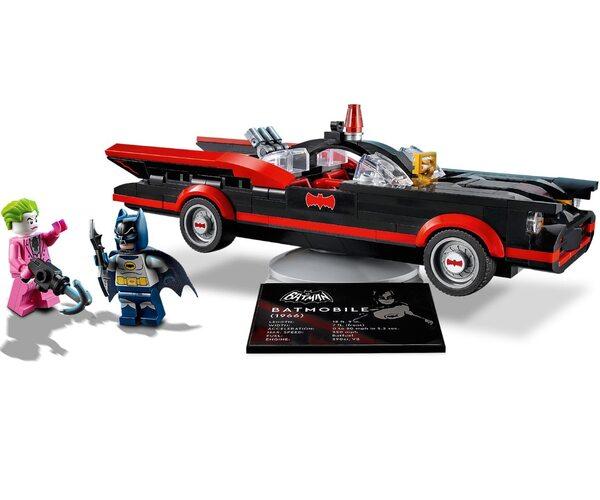 Конструктор LEGO Super Heroes Бетмобіль із класичного серіалу Бетмен 76188, фото №3