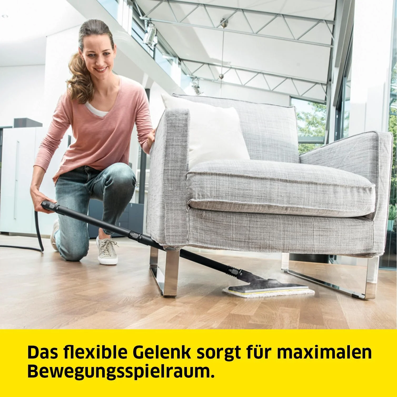 Пароочисник Krcher SC 3 EasyFix, тиск пари: макс. 3.5 бар, час нагріву: 30 с, потужність: 1,900 Вт, фото №6