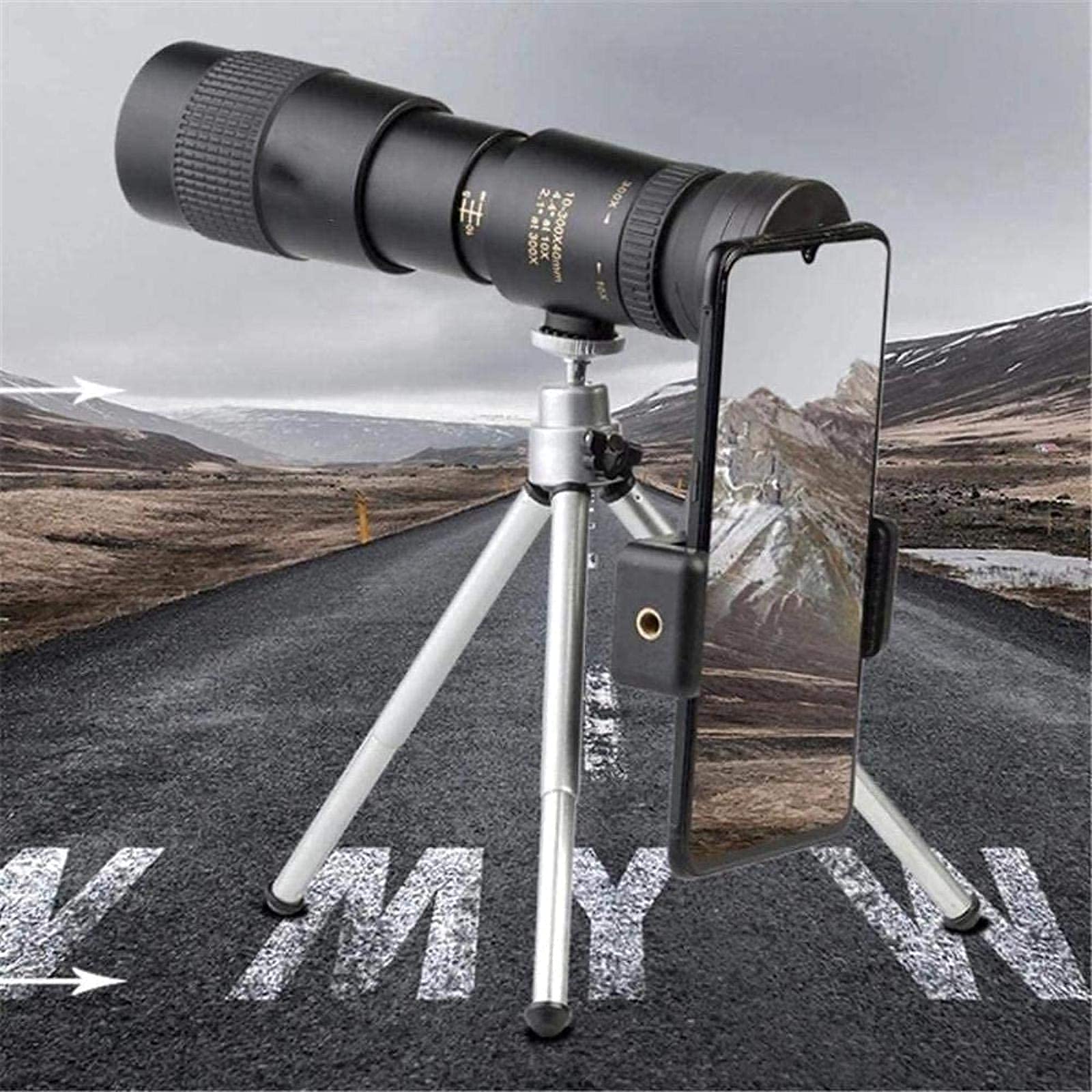 Монокуляр JYCCH Телескопический Телескоп 4K Zoom 10-30 x 25 + Камера Клипса + Треугольная Подставка, фото №3
