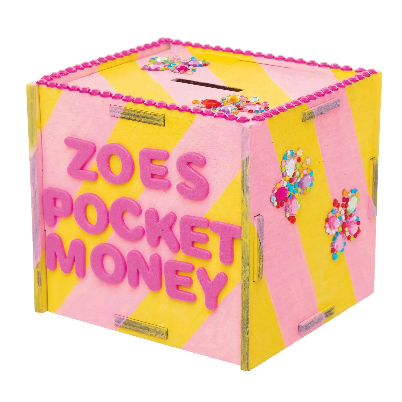 Копилка Baker Ross Деревянная для детского творчества 9,5 см 30 шт., фото №4