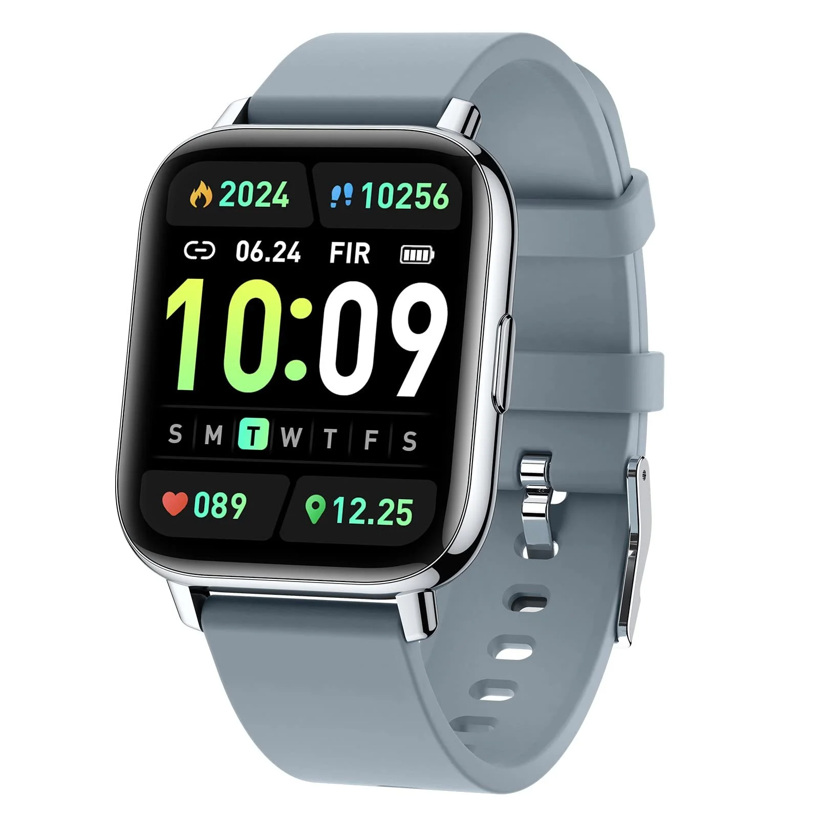 Розумний годинник SUPBRO для чоловіків та жінок, фітнес-годинник з Bluetooth дзвінками, 1.69-дюймовий, фото №1 Розумний годинник SUPBRO для чоловіків та жінок, фітнес-годинник з Bluetooth дзвінками, 1.69-дюймовий, фото №1