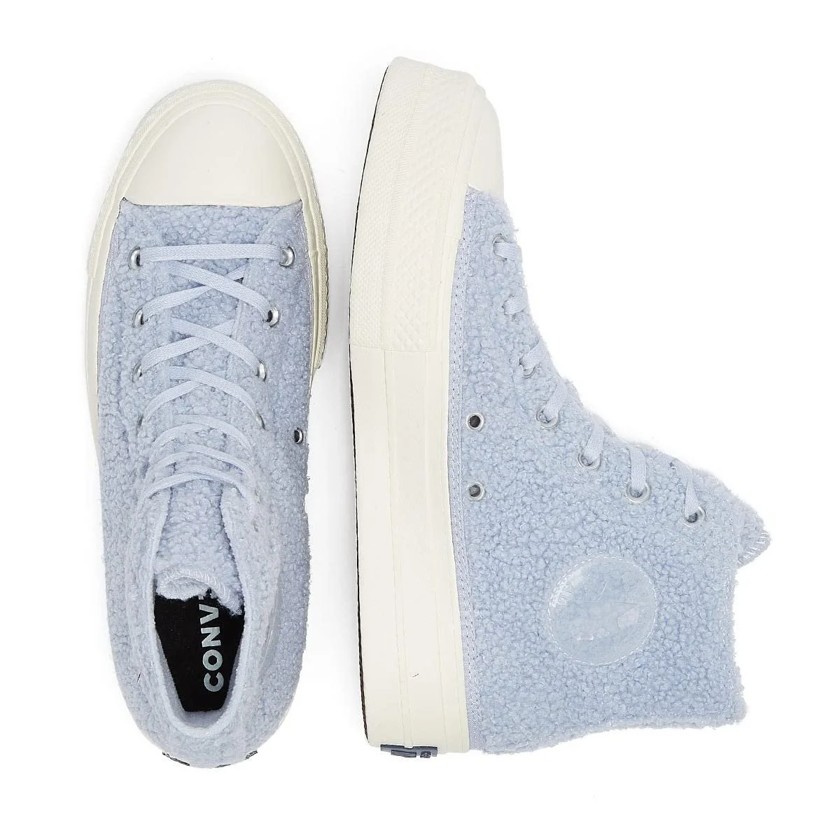 Кеди Converse CTAS Lift Hi жіночі Black/White, фото №3 Кеди Converse CTAS Lift Hi жіночі Black/White, фото №3