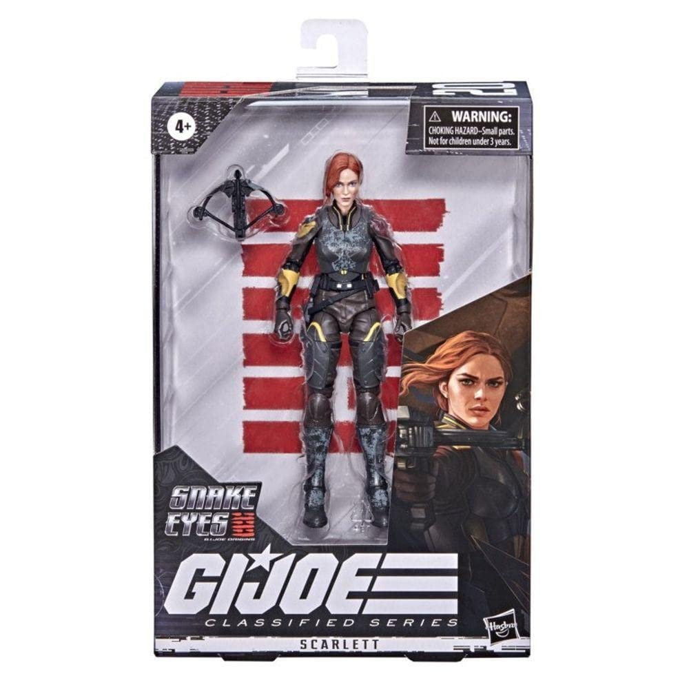Екшн-фігурка G. I. Joe Classified Series Snake Eyes: G. I. Joe Joe Origins Scarlett, 15 см, спеціальне пакування Multi, фото №3