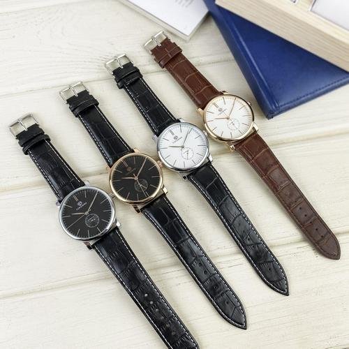 Годинник Forsining 8214 Silver-Black, фото №6