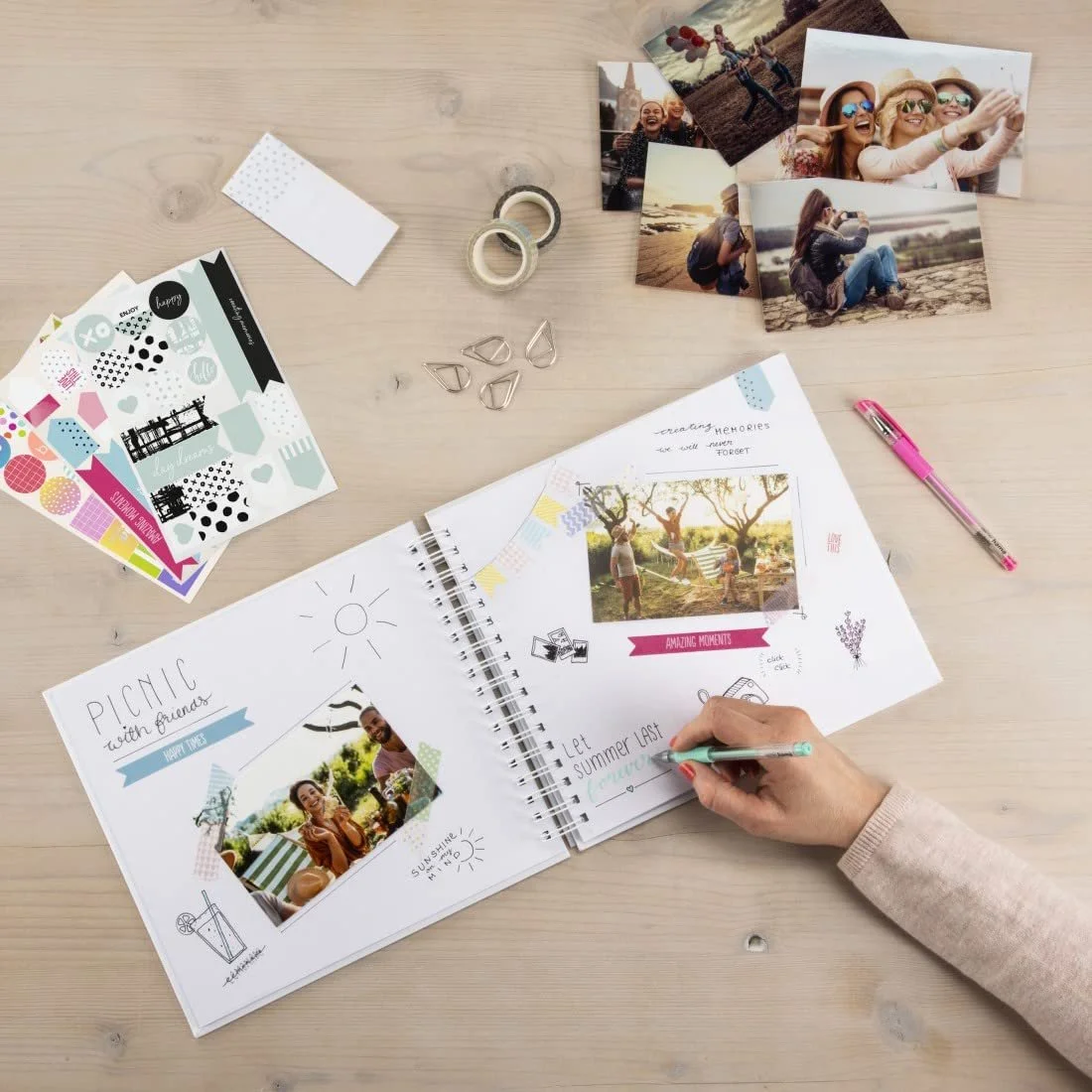 Фотоальбом Hama DIY с аксессуарами Белый, фото №19 Фотоальбом Hama DIY с аксессуарами Белый, фото №19