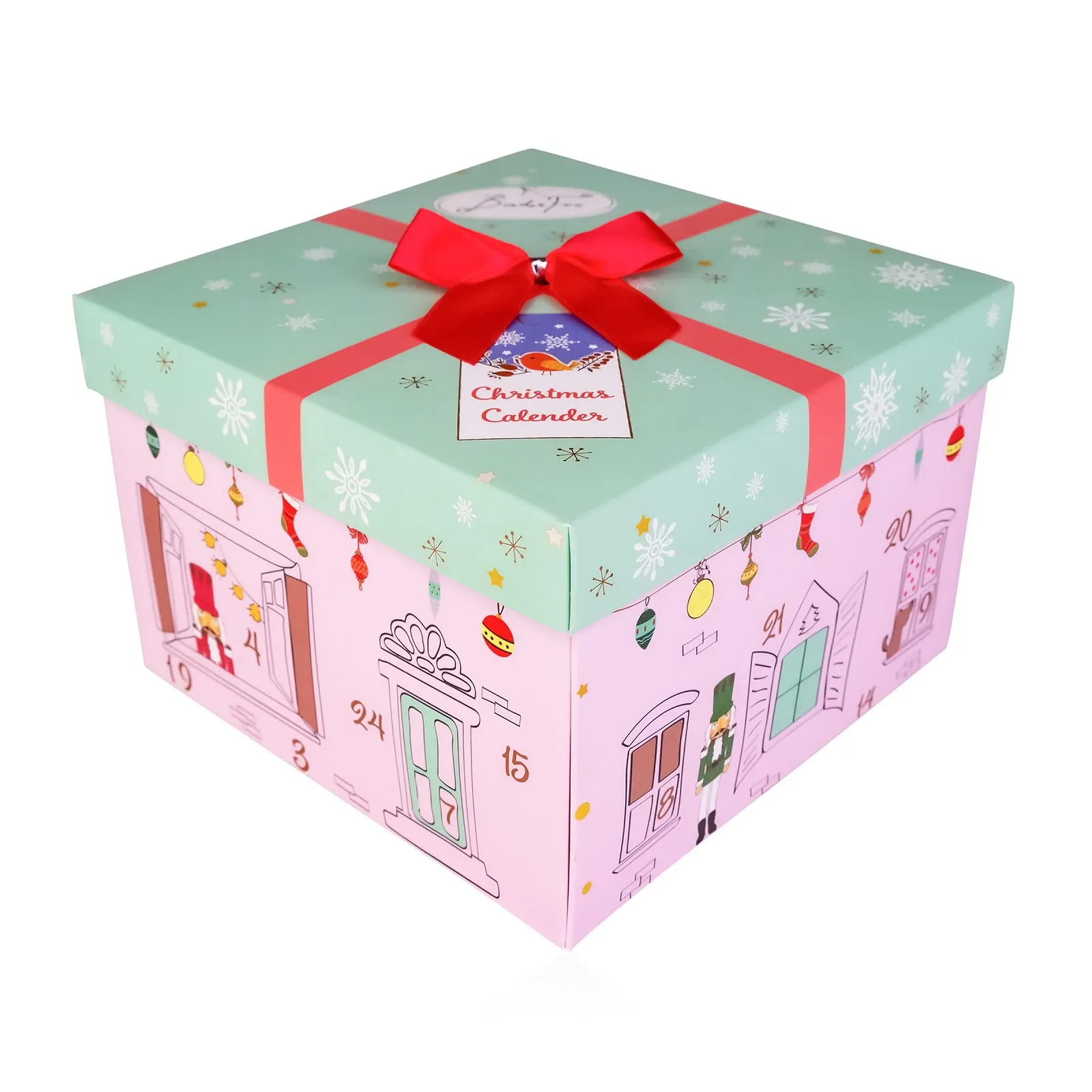 Адвент-календар BadeFee Nutcracker 2025 для жінок, 24 косметичні продукти, фото №2 Адвент-календар BadeFee Nutcracker 2025 для жінок, 24 косметичні продукти, фото №2