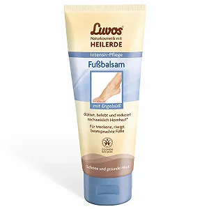 Крем для ног Luvos Healing Clay Intensive Care от мозолей веганский 75 мл - Фото 1