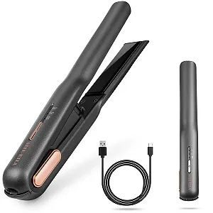 Купити Бездротовий міні-випрямляч та плойка USB-C 3000 mAh 150/180 °C Сірий - Фото 1 Бездротовий міні-випрямляч та плойка USB-C 3000 mAh 150/180 °C Сірий - Фото 1