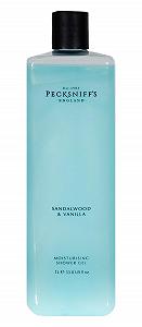 Гель для душу Pecksniff's Vitamin Enriched Sandalwood and Vanilla 100 мл (без дозатора) - Фото 1