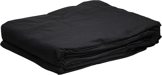 Тканина для фону BRESSER F000080 / Тканинний / 3x6 м / Бавовна / Чорний, фото №2