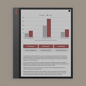 Електронна книга 13.3" ONYX BOOX Tab X C 6 / 128ГБ / Android 13 / Wi-Fi / Bluetooth / Кольоровий сенсорний E-Ink екран (3200 × 2400) / Сіра synthetic.ua - Фото 1