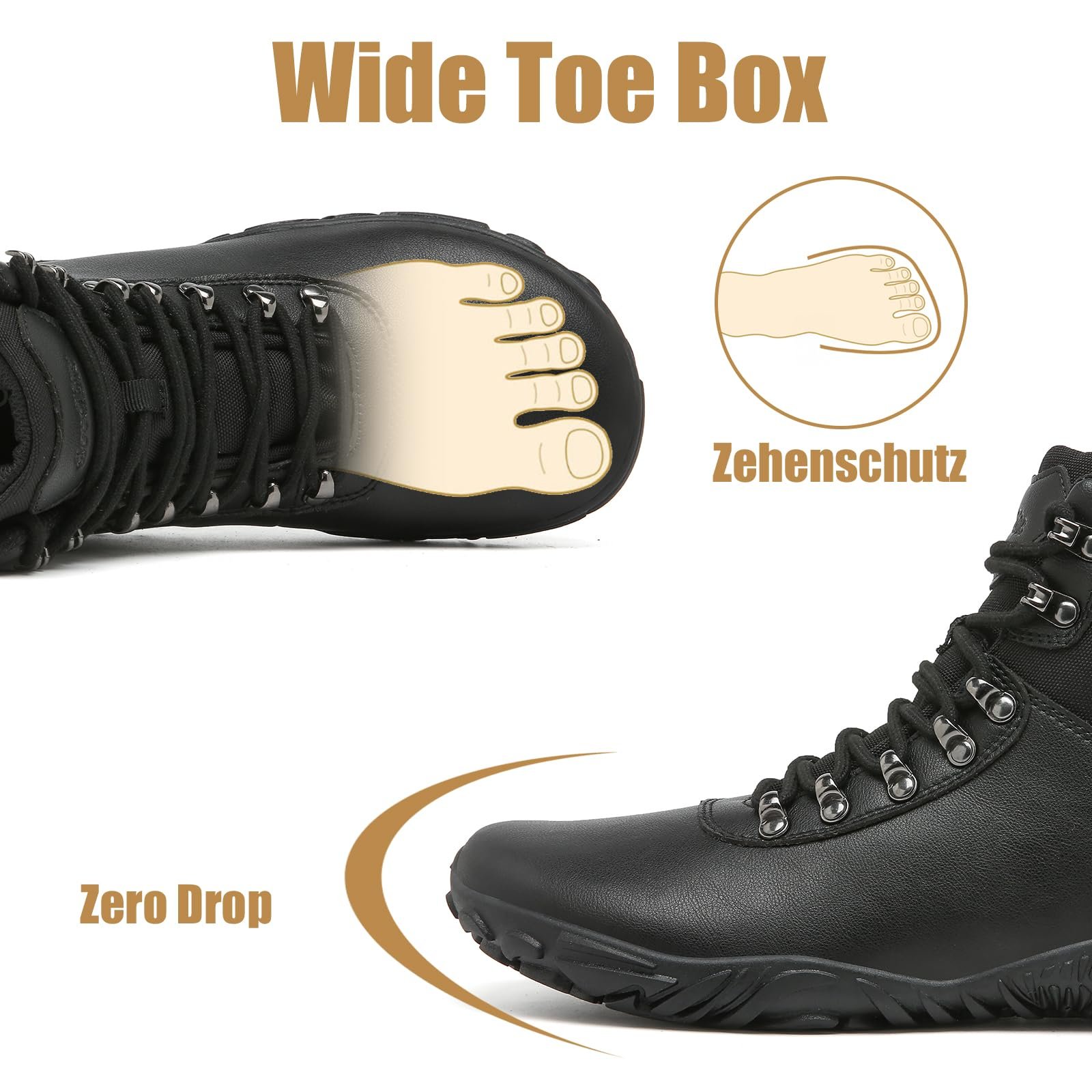 Черевики Deedlite Max Barefoot Водонепроницаемые зимние унисекс, фото №6