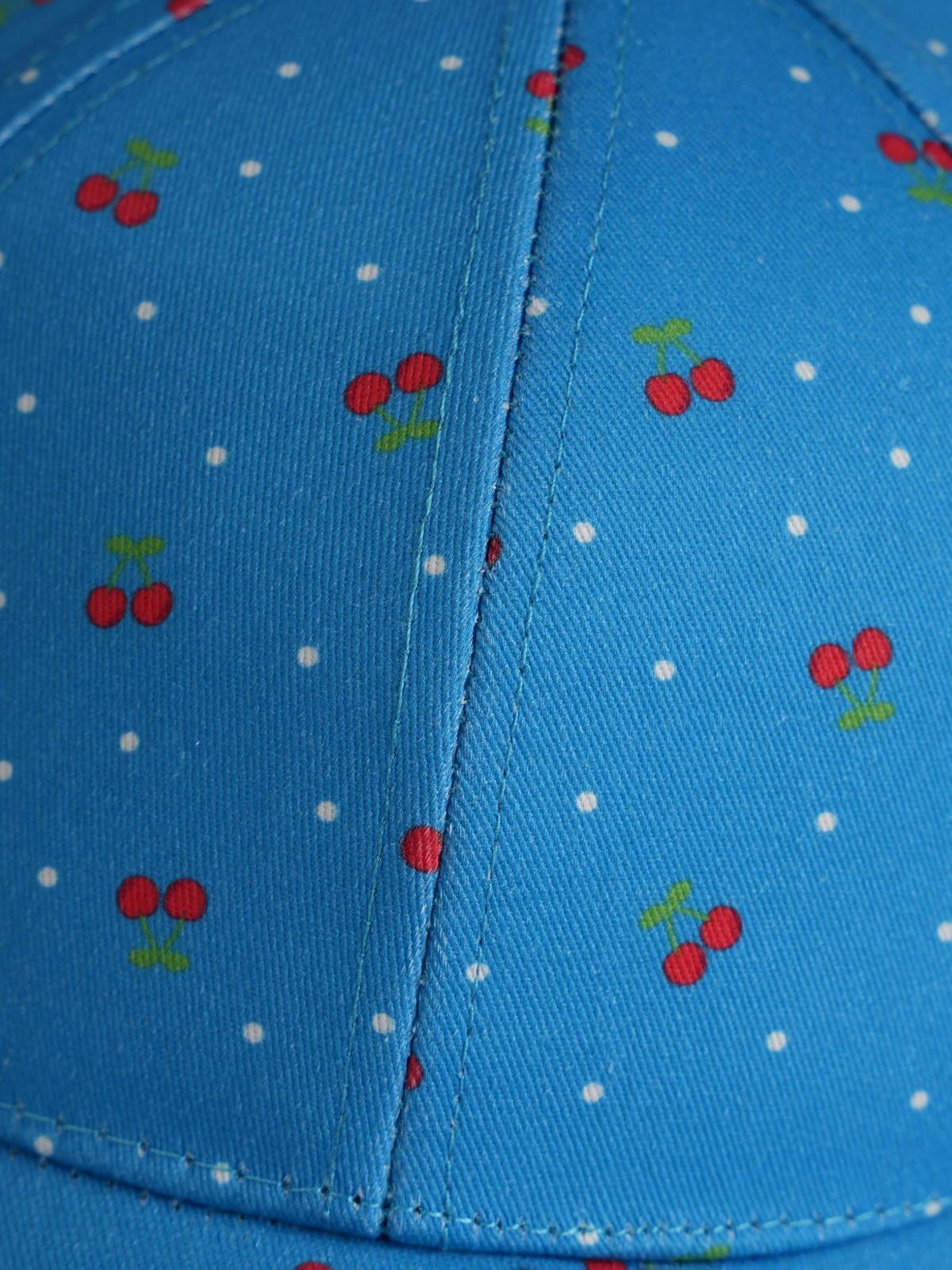 Бейсболка SCHIETWETTER з принтом вишні регульована 100% бавовна, фото №4