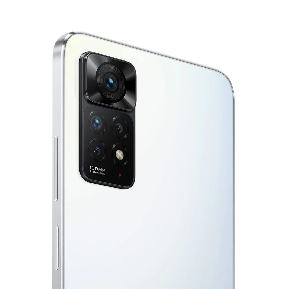 Смартфон Xiaomi Redmi Note 11 Pro з навушниками 6 + 128 GB 6.67 дюйма 120 Гц FHD + AMOLED 67 Вт 108 Мп Polar White, фото №2