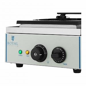 Вафельница Royal Catering Серии RCWM Модель 1500-H Характеристики: в форме сердца, диаметр 21 см, таймер на 15 мин, тефлоновое покрытие, корпус из нержавеющей стали synthetic.ua - Фото 1
