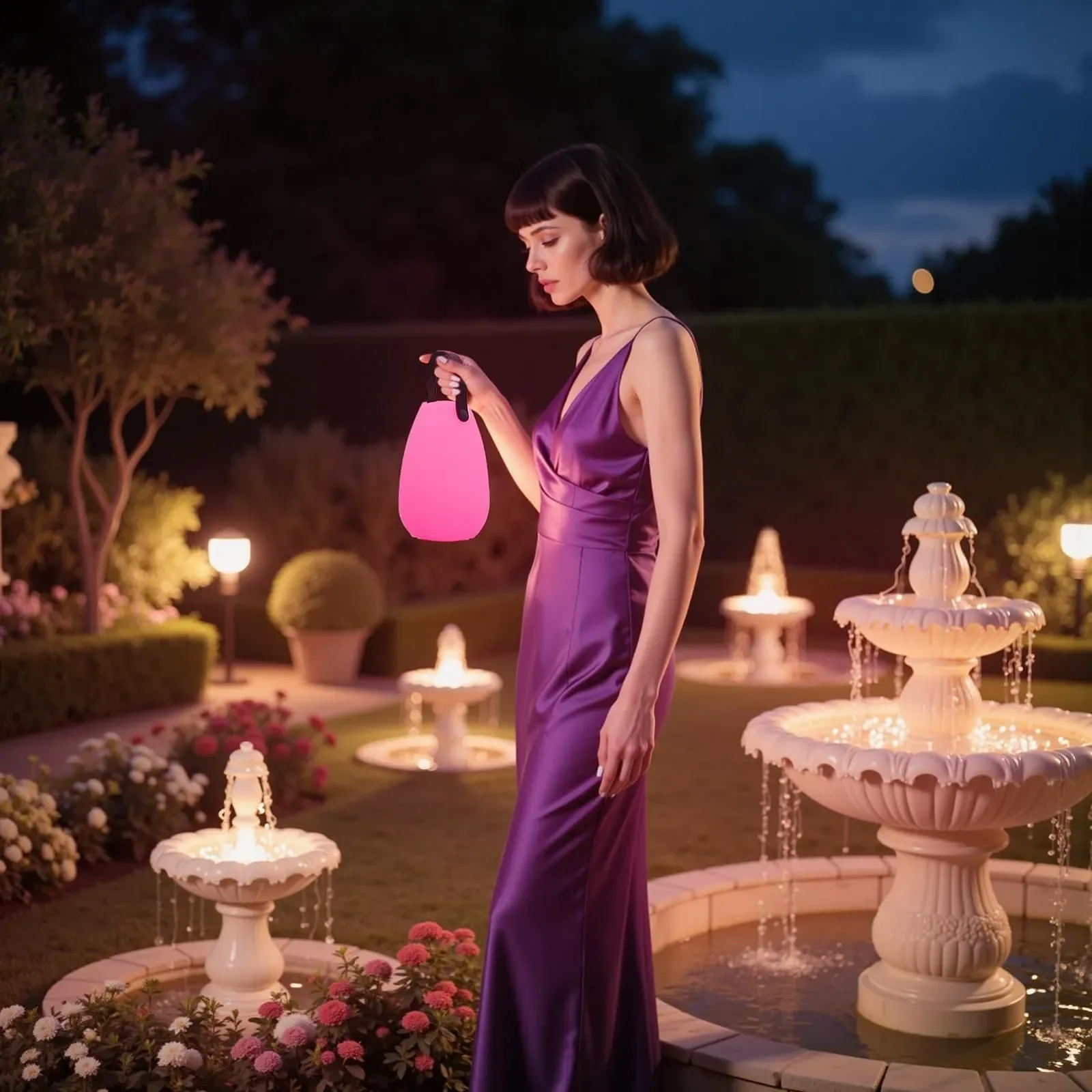 Настільна лампа LED Акумуляторна IP44 USB-C RGB 14 x 20 см 2 шт, фото №3