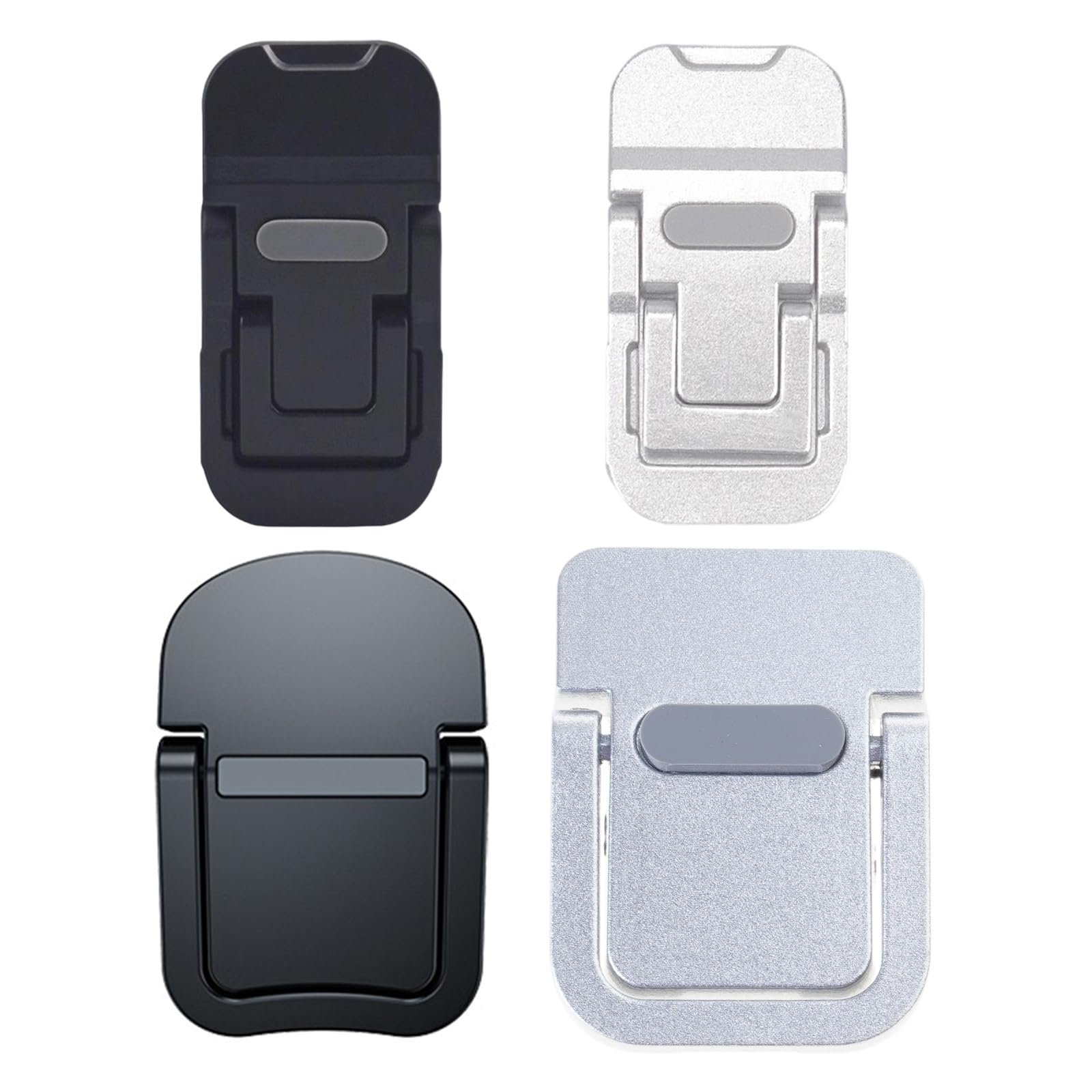 Подставка для ноутбука портативная алюминиевая складная с регулировкой высоты, 2 шт, фото №5