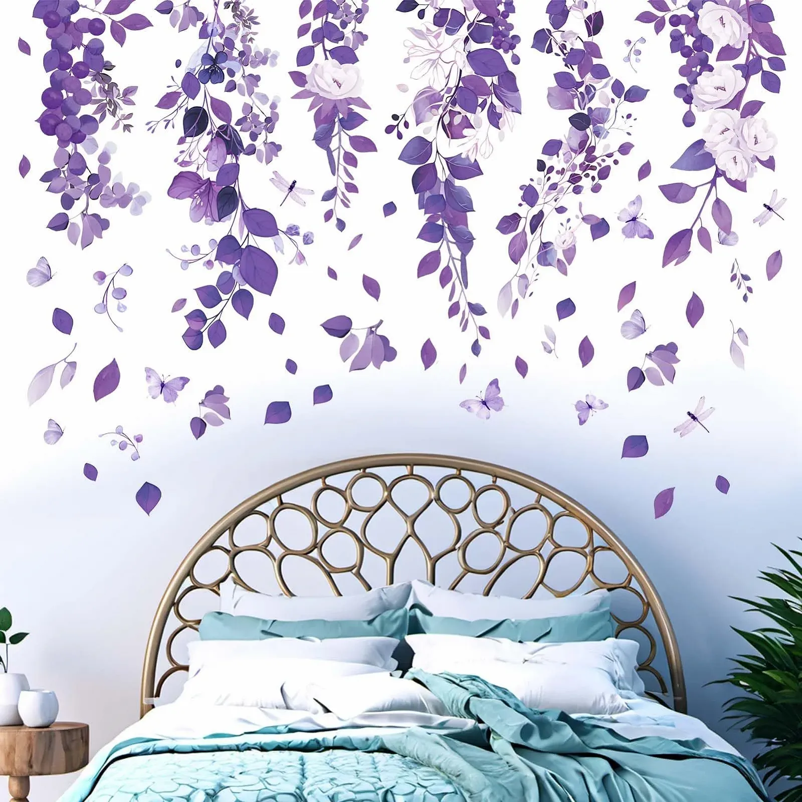 Наклейка на стіну Звисаюче листя лози, фото №3