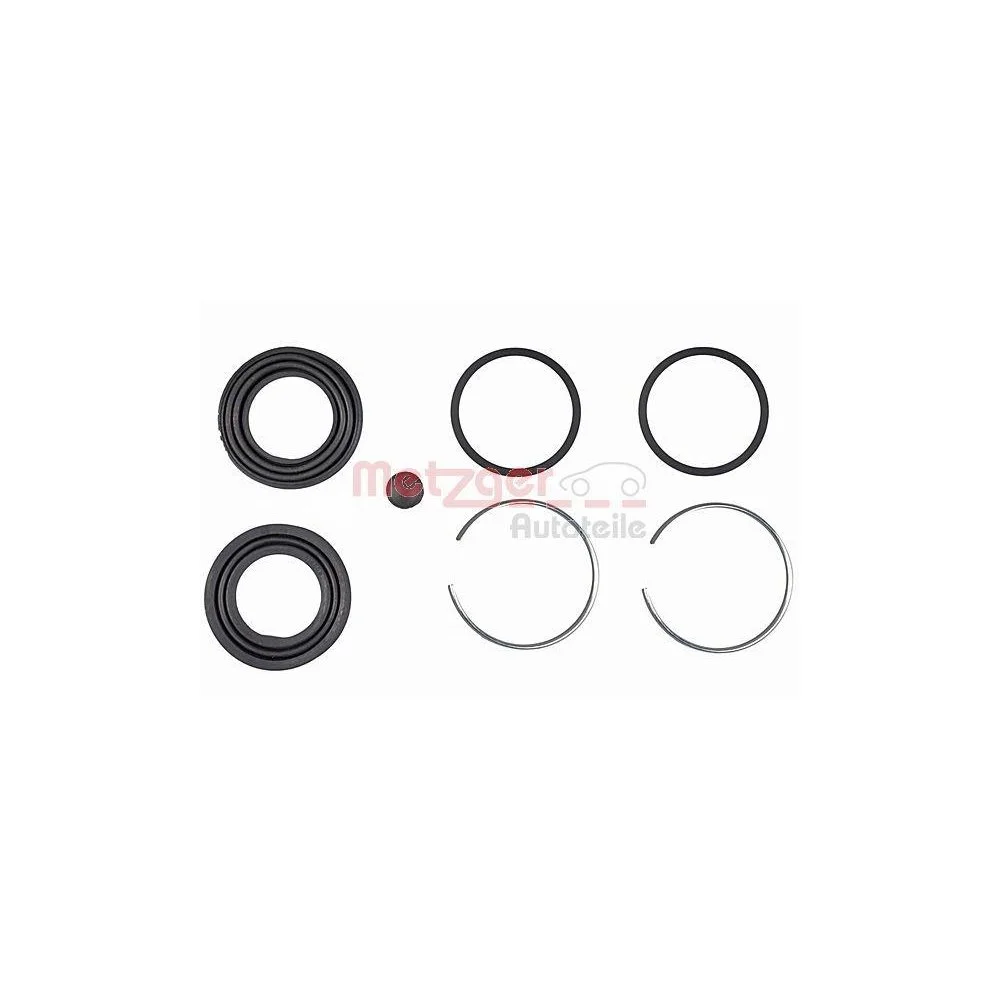 Ремкомплект, гальмівний супорт METZGER 114-0162, задня вісь, передня вісь, фото №1