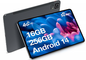 Планшет 11.97" 2K Weelikeit P51L 8+8/256Gb 4G 2-SIM 8 ядер Android 14 8000 mAh Серый - Фото 1