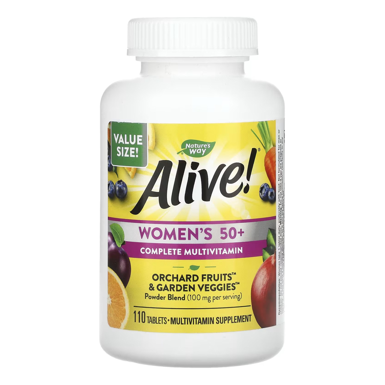 Women's 50 Complete Multivitamin 110 tabs, фото №1