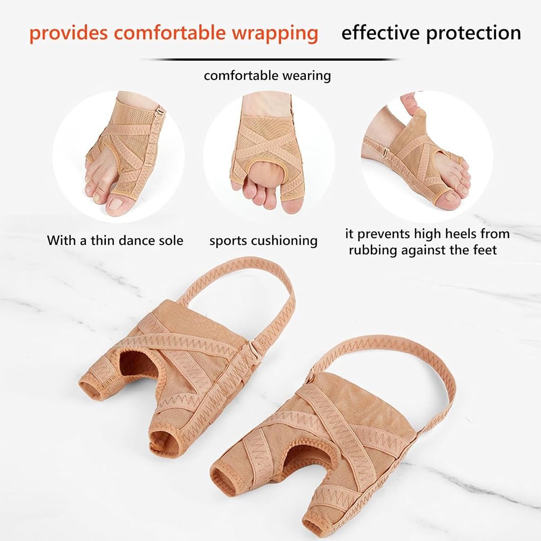 Пов'язка Hallux Valgus Пара 1шт, Корекція Hallux Valgus, фото №4