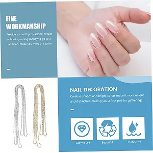 Ланцюжок для нігтів Housoutil, synthetic.ua - Фото 1