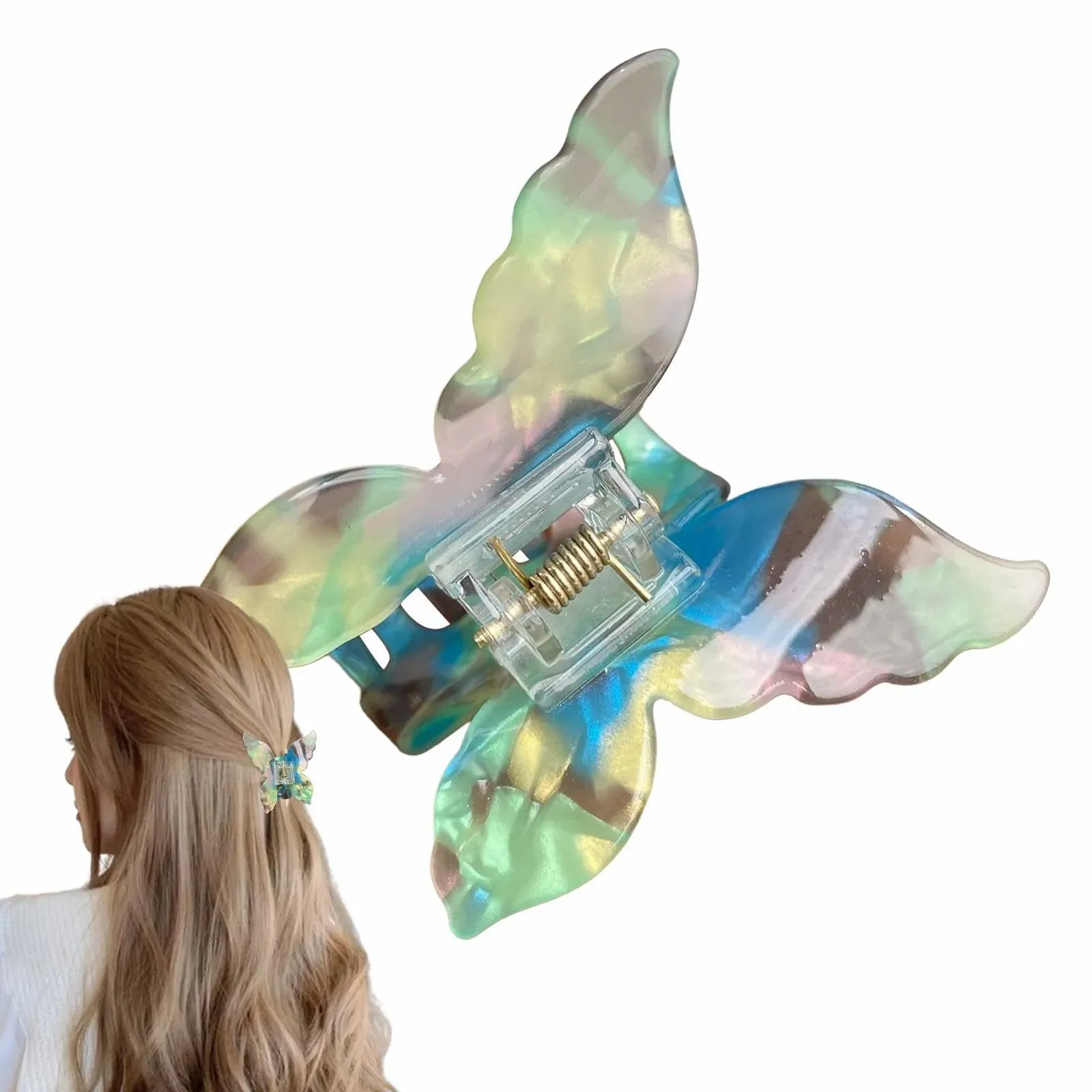 Заколка для волос Bexdug, в форме бабочки, для женщин, фото №7 Заколка для волос Bexdug, в форме бабочки, для женщин, фото №7