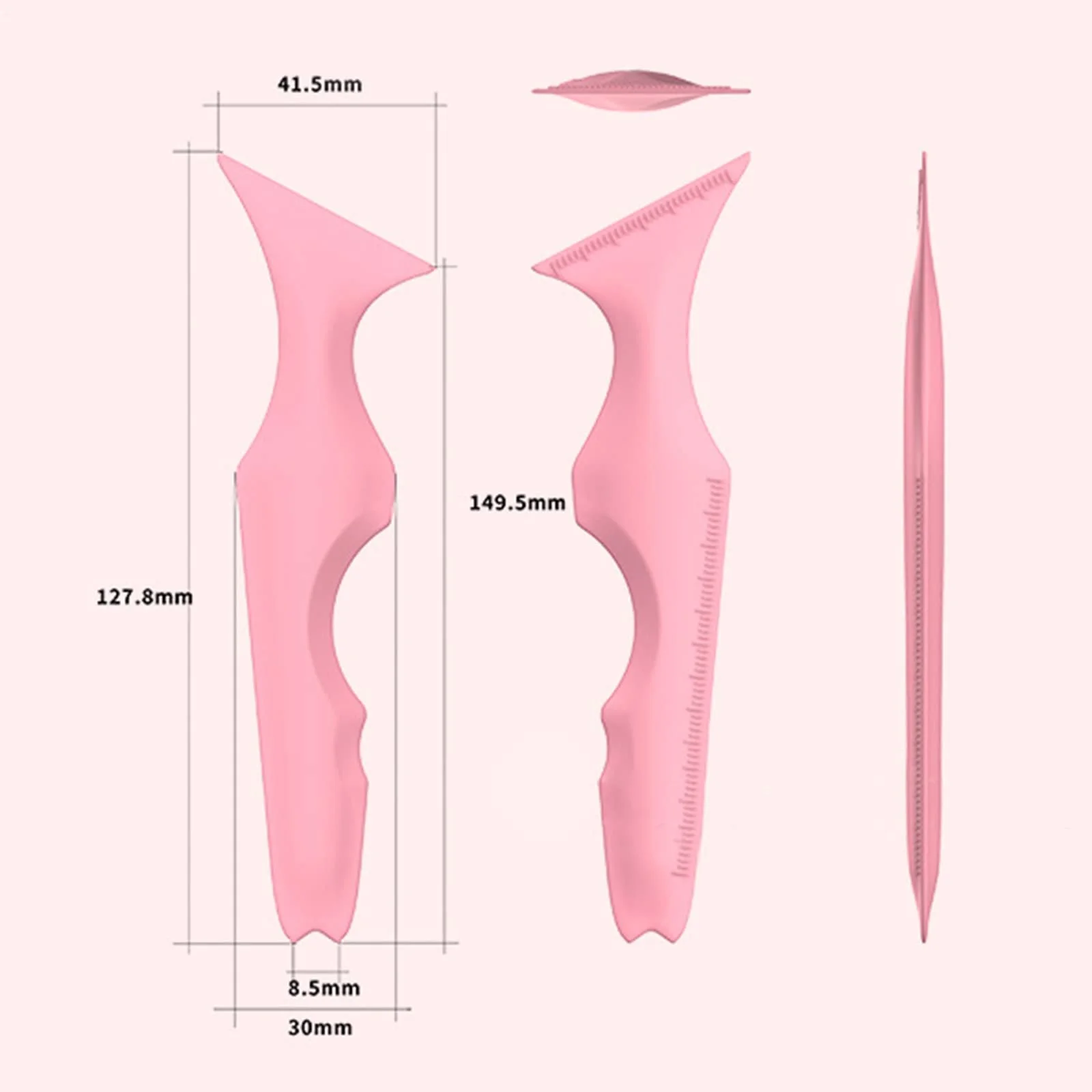 Трафареты для подводки глаз силиконовые Jemora 5-в-1, фото №7 Трафареты для подводки глаз силиконовые Jemora 5-в-1, фото №7