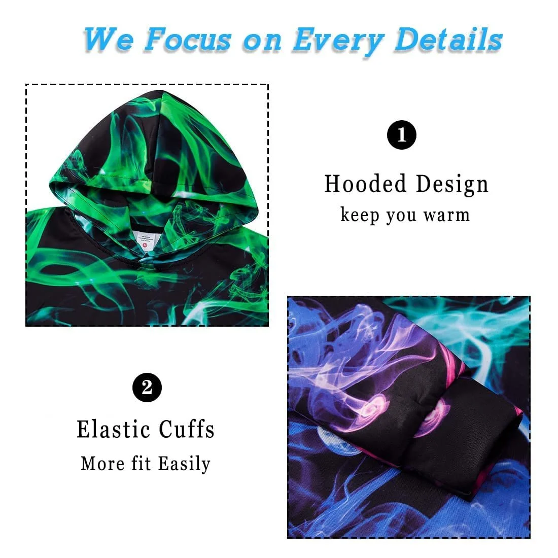 Унисекс 3D-худи Alisister для детей, для девочек и мальчиков, худи со смешным принтом, свитшот с длинными рукавами, возраст 4-16 лет, фото №4 Унисекс 3D-худи Alisister для детей, для девочек и мальчиков, худи со смешным принтом, свитшот с длинными рукавами, возраст 4-16 лет, фото №4