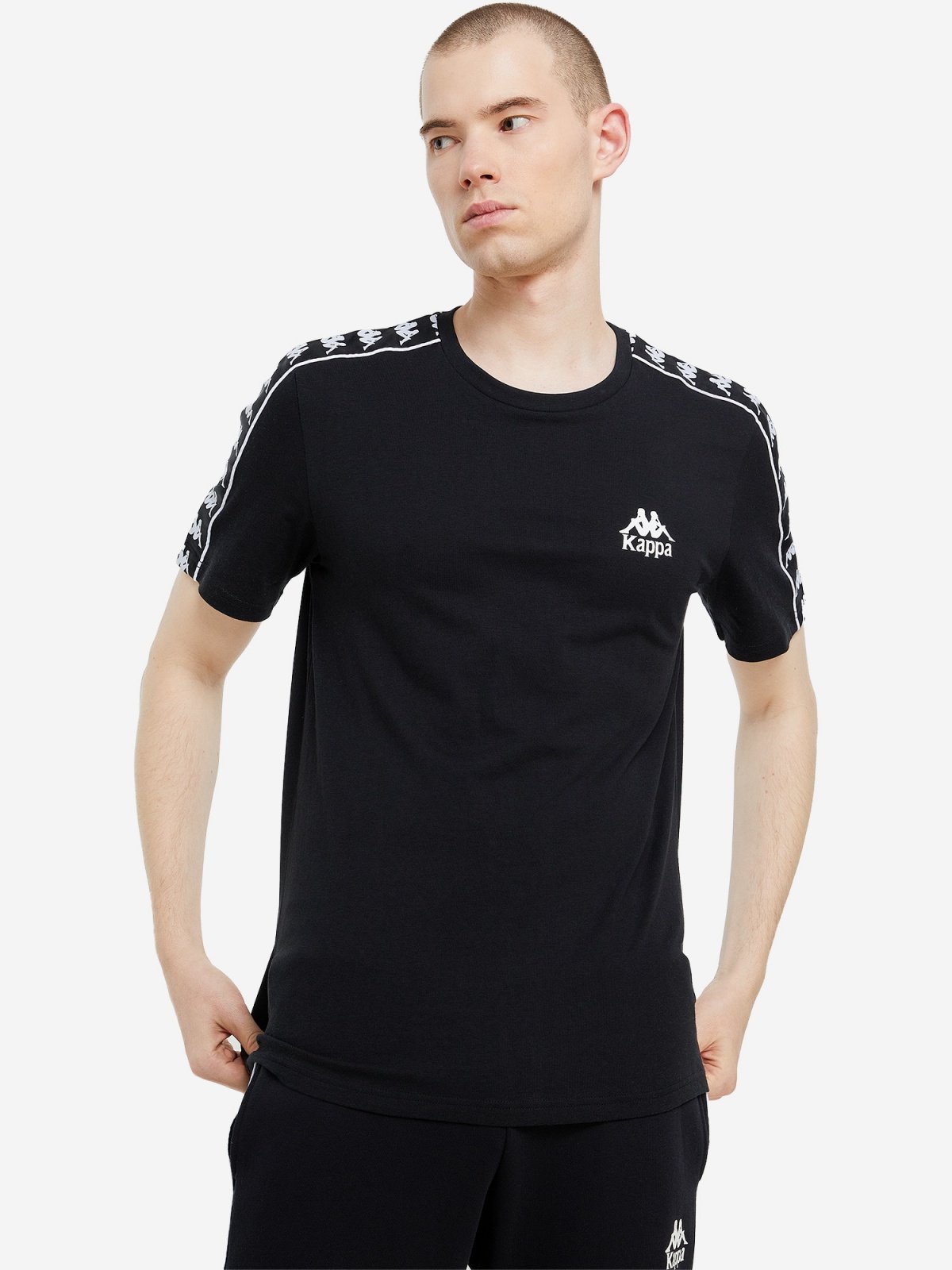 Футболка 125939KAP-99 Kappa Чорний 3XL, фото №1