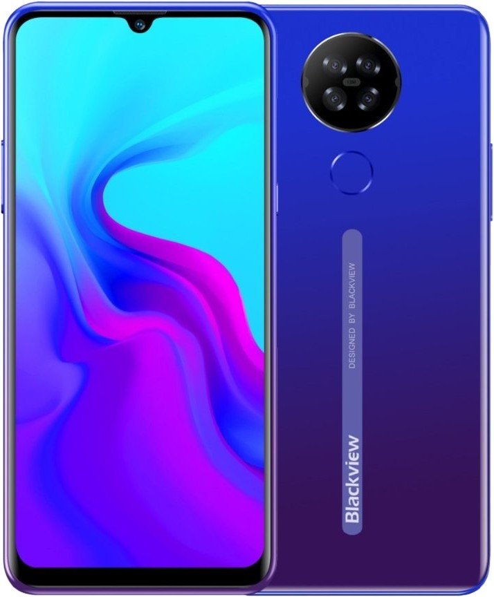 Смартофон 6.21" Blackview A80 2/16Gb 4G 2-SIM 13/5Мп 4 ядра Blue, фото №1
