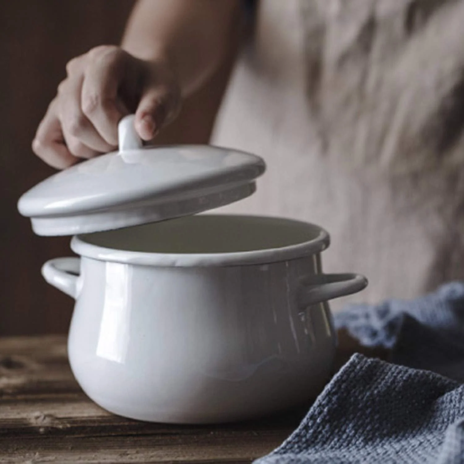 Кругла каструля для дитячого харчування AIBAB Японський стиль 1.7 л, фото №3 Кругла каструля для дитячого харчування AIBAB Японський стиль 1.7 л, фото №3