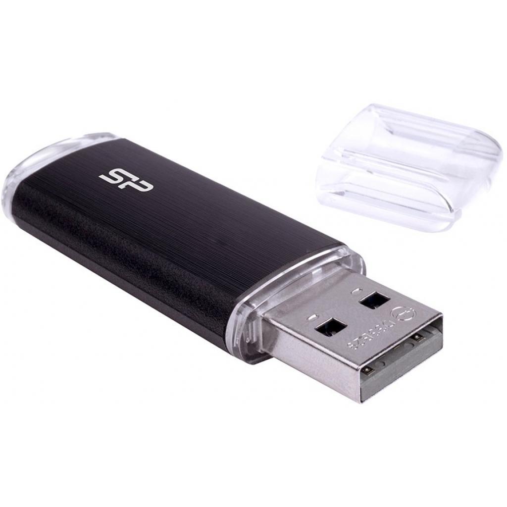 USB флеш-накопитель Silicon Power 32GB Ultima U02 Black 2.0 SP032GBUF2U02V1K, фото №2 USB флеш-накопитель Silicon Power 32GB Ultima U02 Black 2.0 SP032GBUF2U02V1K, фото №2