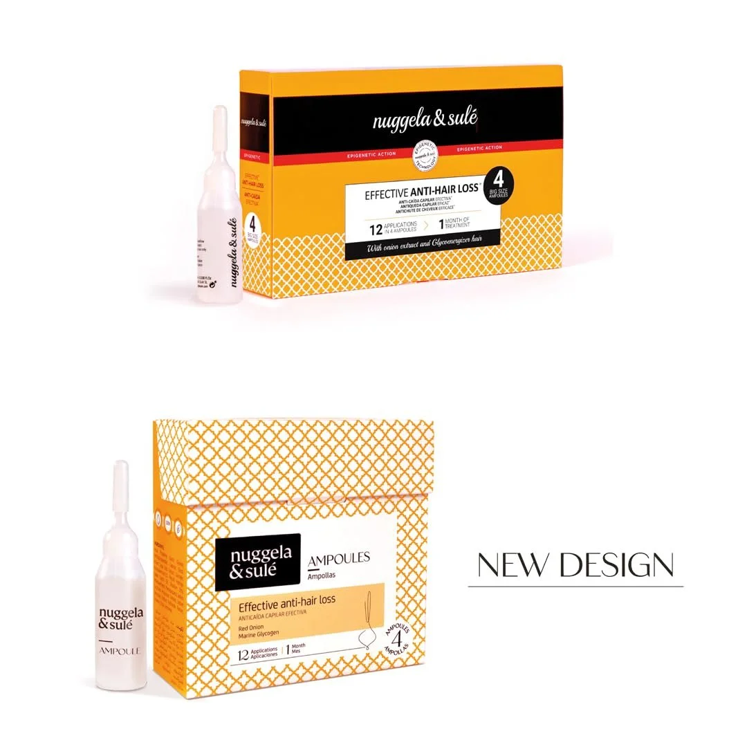 Ампули Nuggela & Sulé засіб проти випадіння волосся, зміцнює та зупиняє випадіння, 4 x 10 мл, фото №2 Ампули Nuggela & Sulé засіб проти випадіння волосся, зміцнює та зупиняє випадіння, 4 x 10 мл, фото №2
