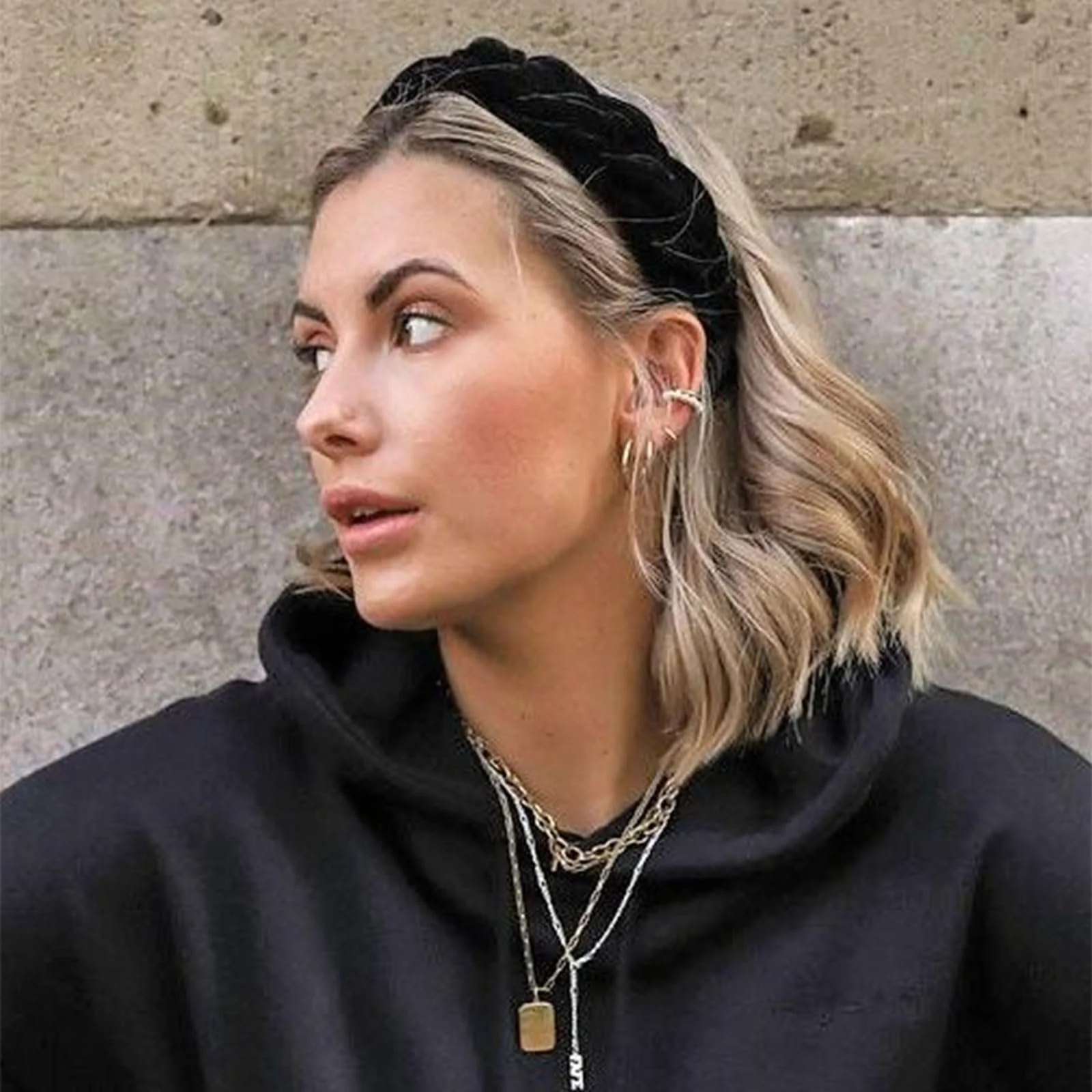 Плетений обруч для волосся Оксамитовий, фото №10