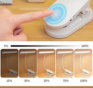 Лампа на прищіпці та гнучкій ніжці AC Prof LDL3878 synthetic.ua - Фото 1