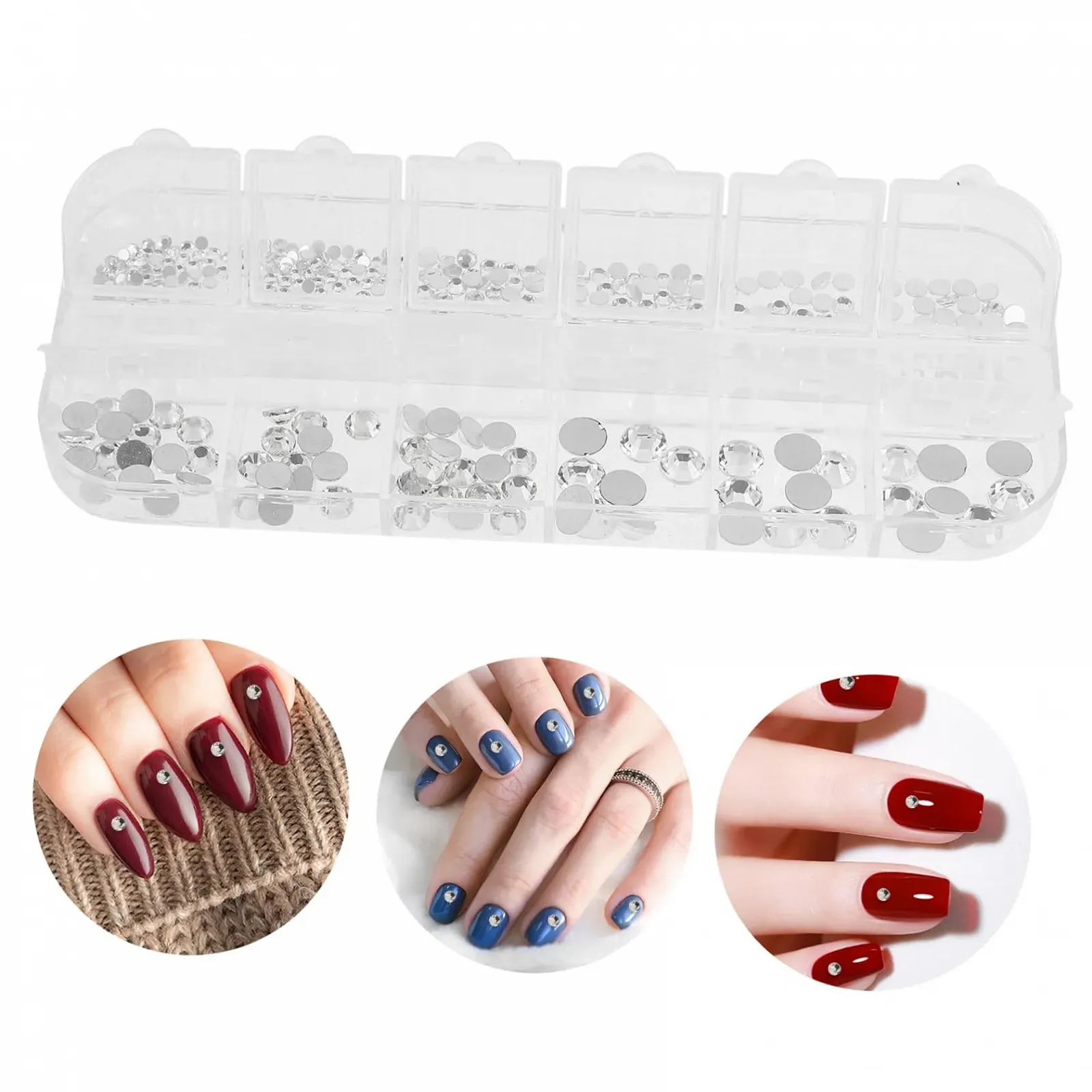 Стразы для макияжа, DIY-маникюра, украшения из пластика, декор для ногтей, шармы для ногтей, аксессуары для украшения ногтей, фото №7