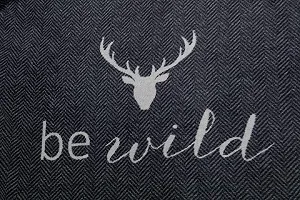 Одеяло David Fussenegger Be Wild Anthracite 200 x 150 см synthetic.ua - Фото 1