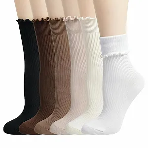 Шкарпетки з рюшами EU 35-41 - Фото 1