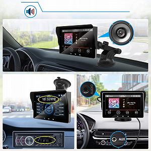 Автомагнітола Urvolax Dash / 7" Сенсорна / Apple CarPlay / Android Auto / Wi-Fi / GPS / Bluetooth / AUX / USB synthetic.ua - Фото 1