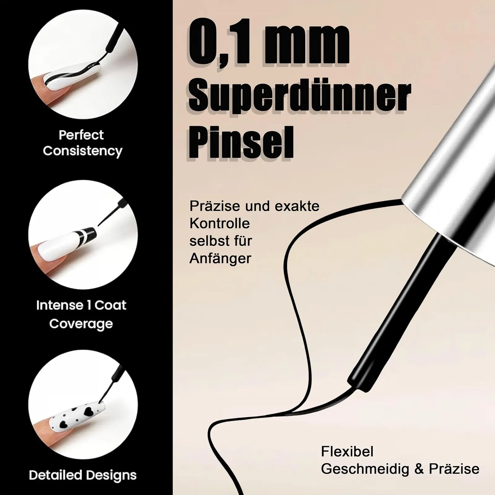 Гель-лак Painted, 2 цвета, белый, 8 мл (2 шт.), фото №4