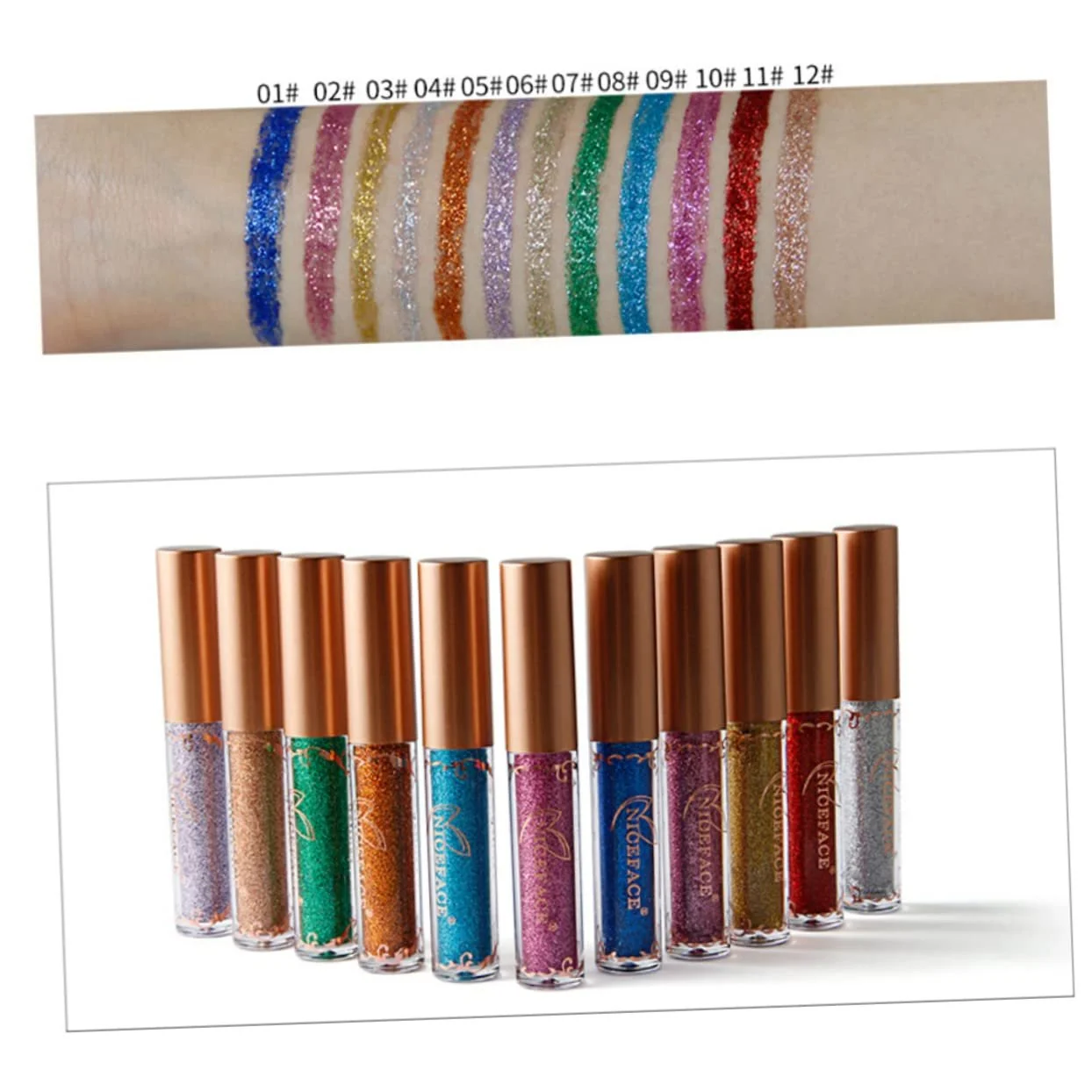 Металевий Eyeliner minkissy Рідка, фото №7