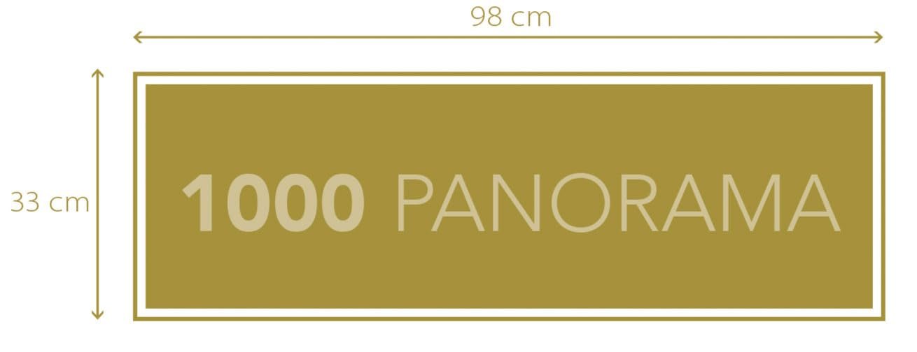 Пазл Clementoni 39873 Harry Potter Panorama 1000 елементів 98 x 33 см, фото №7