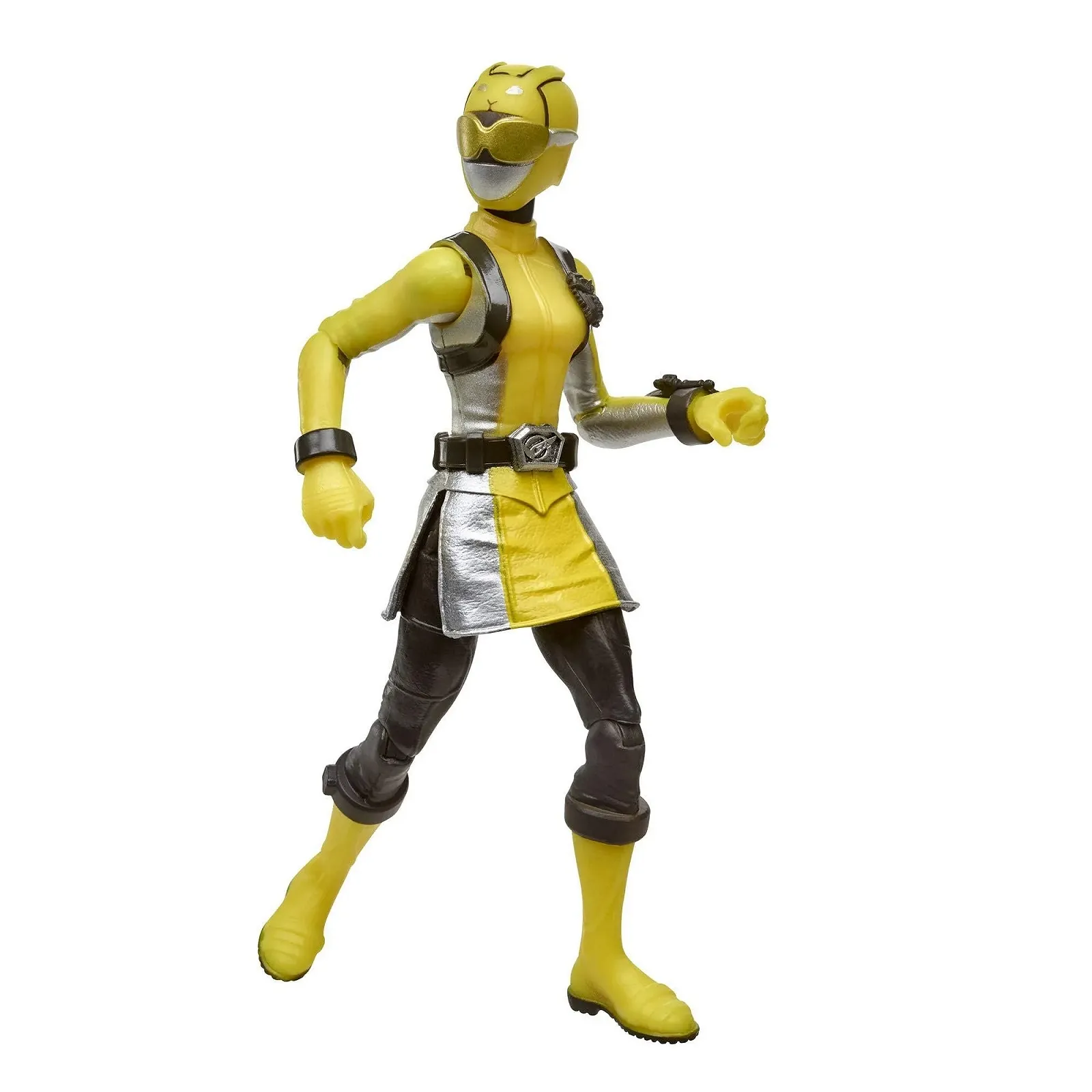 Фигурки Hasbro Power Rangers Beast Morphers Yellow Ranger & Morphin Jax Beastbot E8087 15 см, фото №6