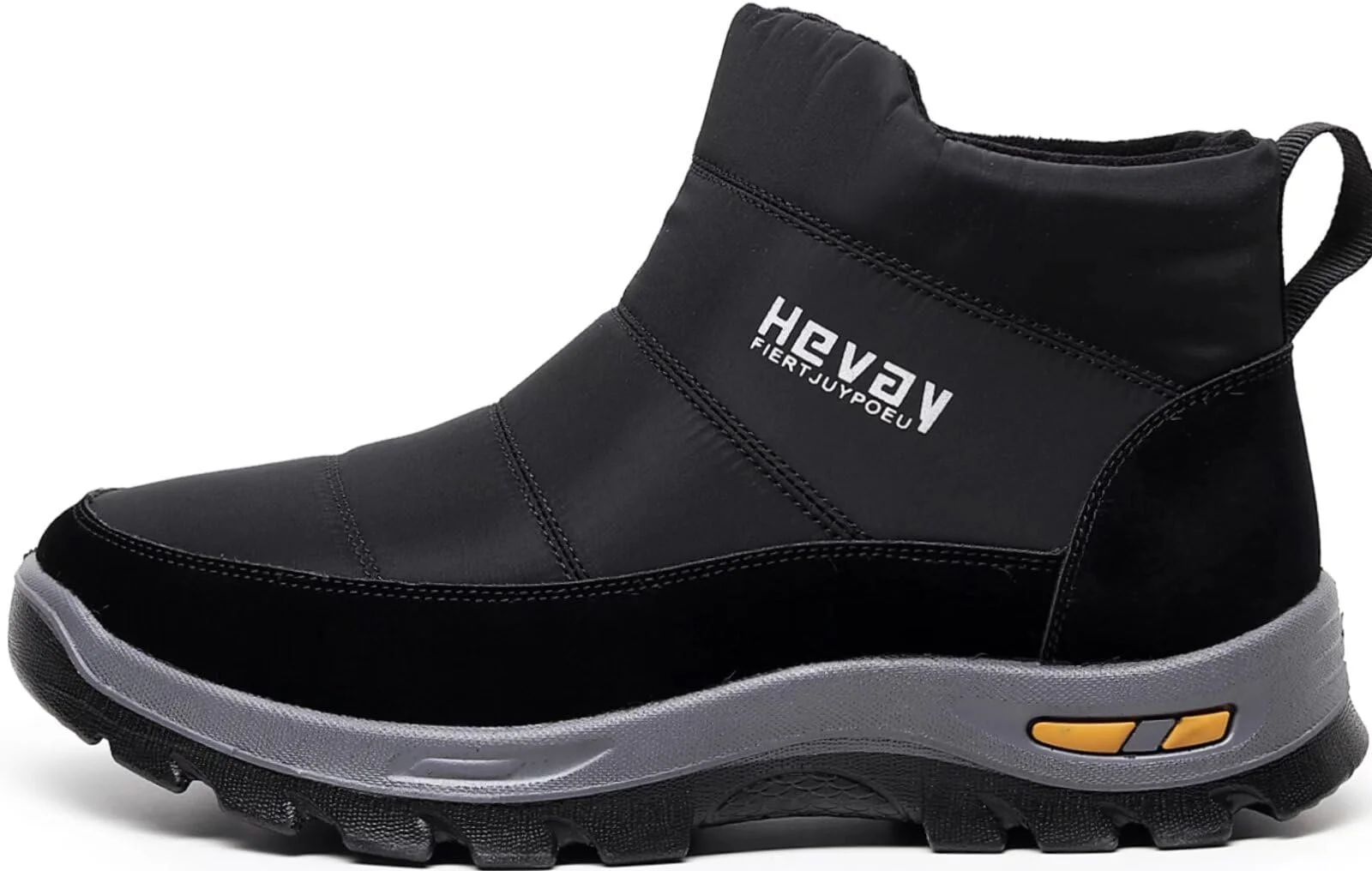 Чоловічі зимові черевики GILKUO з теплою підкладкою на блискавці, фото №2
