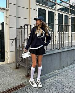 Белые демисезонные гольфы ниже колена для девушки synthetic.ua - Фото 1