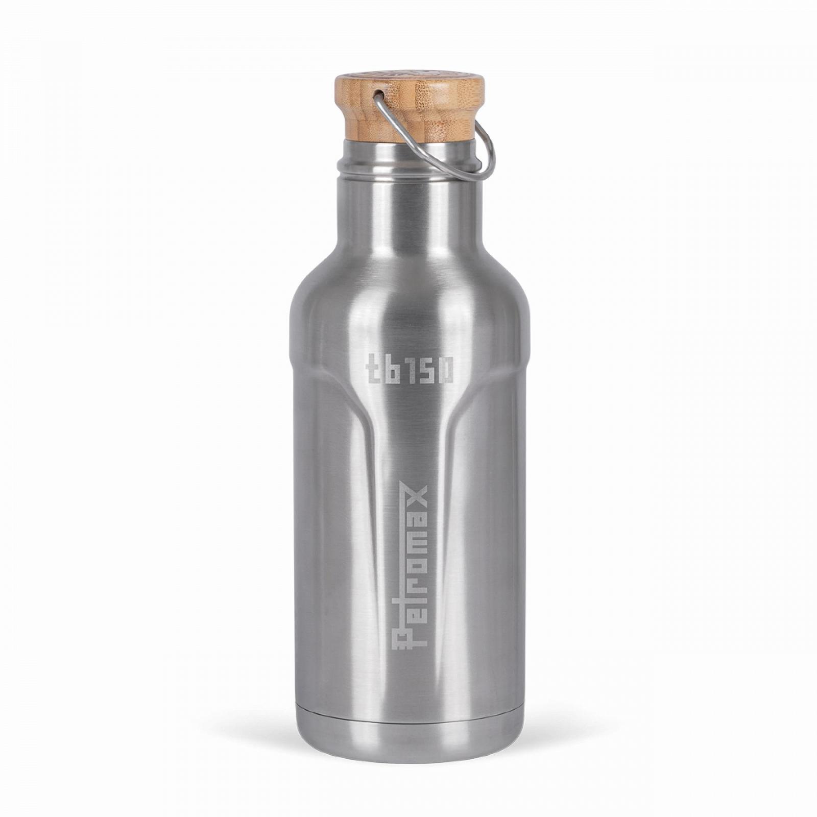 Термос Petromax із нержавіючої сталі 1,5 л Bamboo Lid, фото №1 Термос Petromax із нержавіючої сталі 1,5 л Bamboo Lid, фото №1