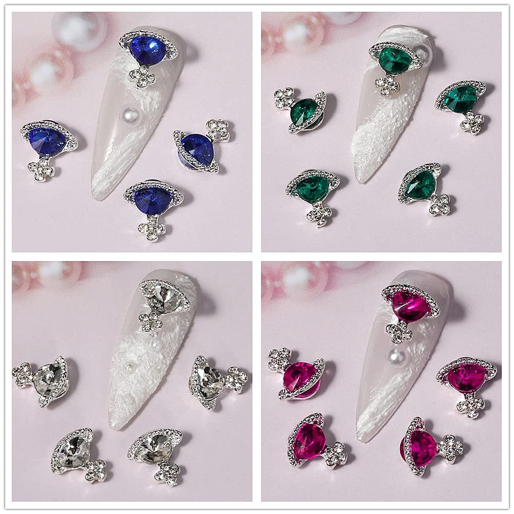 3D Сатурн Набір каменів для нігтів, фото №4