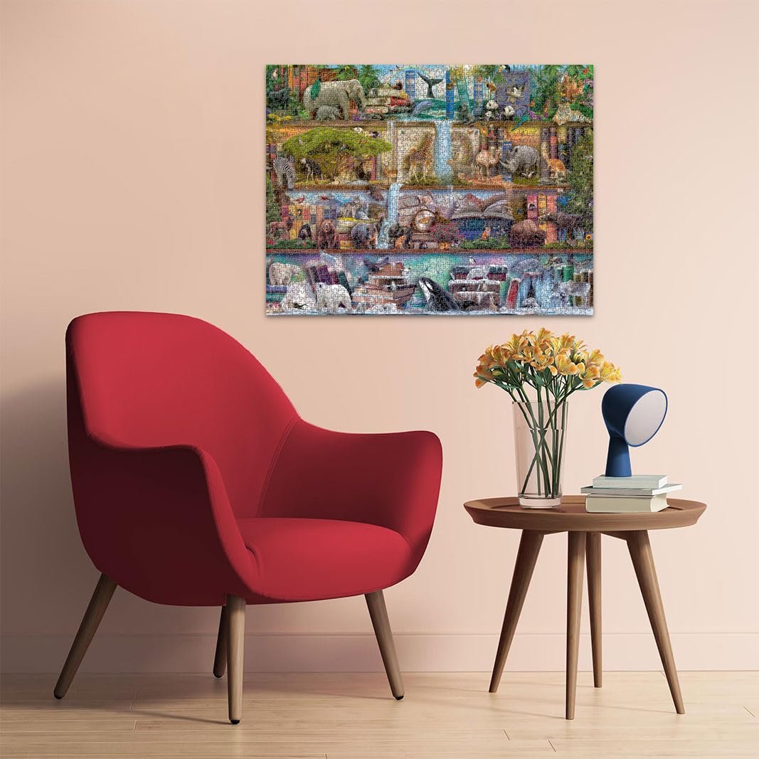 Пазл Ravensburger Aimee Steward 16652 Great wildlife 2000 деталей, фото №5